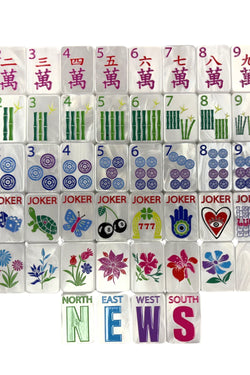 Lucky Charms Aspen Glow Tiles by Bespoke Mahjong
