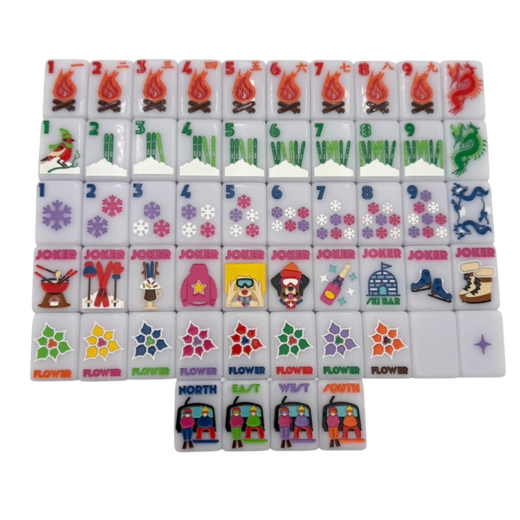 The Chalet - Frosty Lilac by Bespoke Mahjong