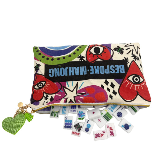 Lucky Charms Mahjong Tiles by Bespoke - Bright White
