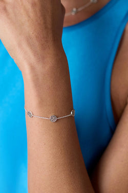 Julie Vos, Valencia Delicate Bracelet - Silver