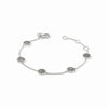 Julie Vos, Valencia Delicate Bracelet - Silver