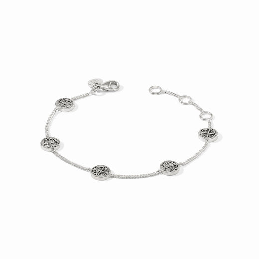 Julie Vos, Valencia Delicate Bracelet - Silver