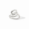 Julie Vos, Wave Wrap Ring - Silver