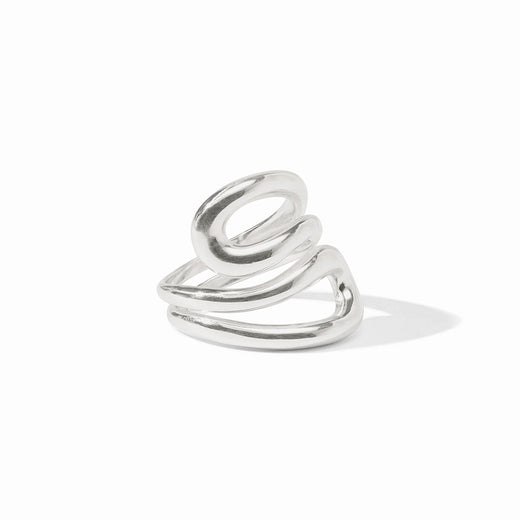 Julie Vos, Wave Wrap Ring - Silver