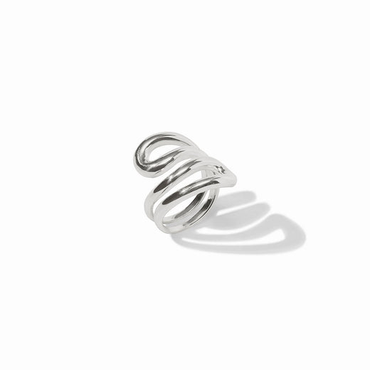 Julie Vos, Wave Wrap Ring - Silver