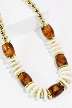 Honey Pearl Necklace