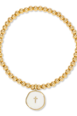 Stretch Cross Bracelet