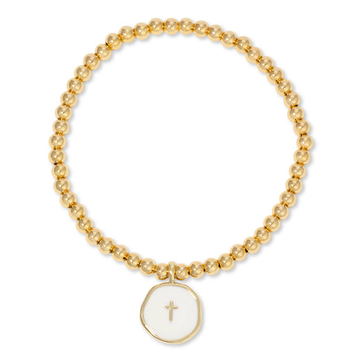 Stretch Cross Bracelet
