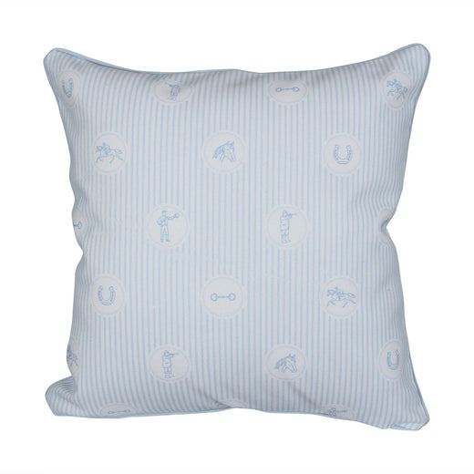 Striped Horse Racing Icons PIllow