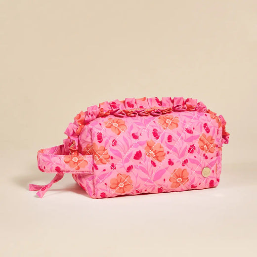 Quilted Cosmetic Pouch
