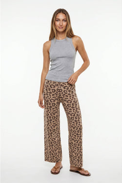 Leopard Sweater Pants