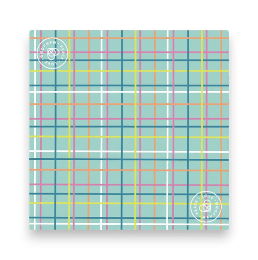 Plaid & Stripes Mahjong Mat