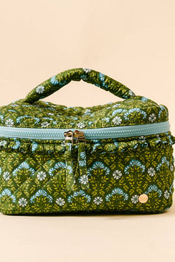 Glam & Go Quilted Cosmetic Bag