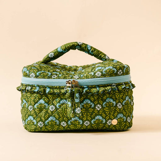 Glam & Go Quilted Cosmetic Bag