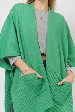 Knit Green Vest