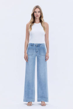 High Rise Trouser Jeans