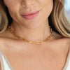 Paperclip Necklace, Water-Resistant