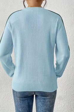 Rainbow Knit Sweater