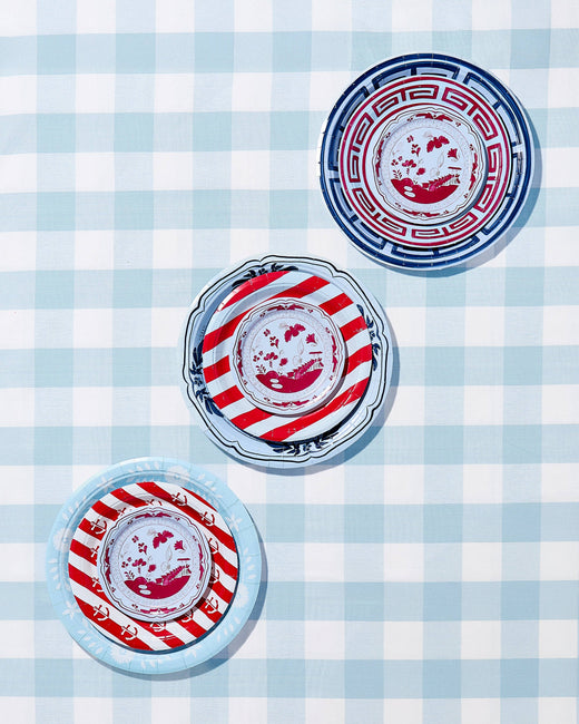 Hors d'oeuvres  China Paper Plates, 8 pack