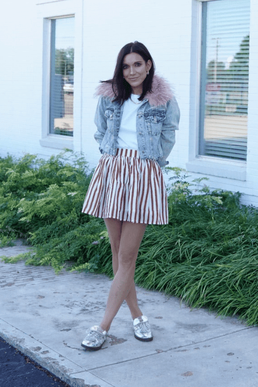 Panel Mini Skirt