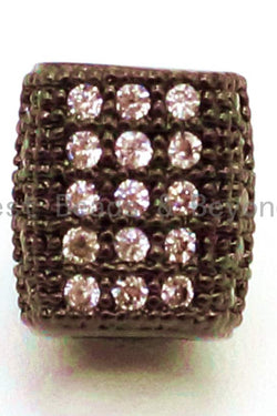 Black Beaded Charm