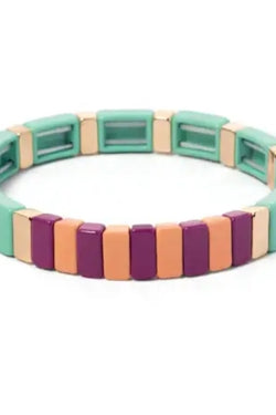Fall Weekend Tile Bracelets