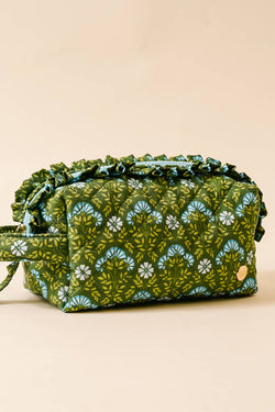 Quilted Cosmetic Pouch