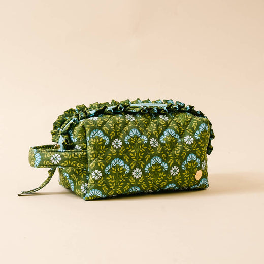 Quilted Cosmetic Pouch