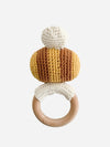 Crochet Rattle Teether  Baby Toy