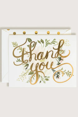 Thank you Flowers Card