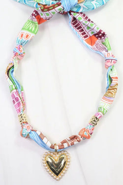 Sullivan Scarf Charm Necklace