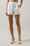 Friona Eyelet Taliya Drawstring Shorts