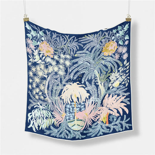 Silky Satin Square Scarf