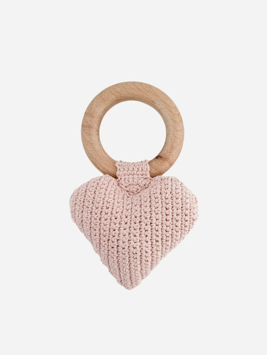 Crochet Rattle Teether  Baby Toy