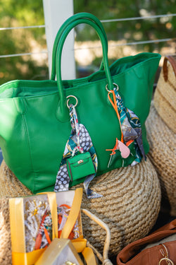 "The Madison" Faux Leather Tote Bag