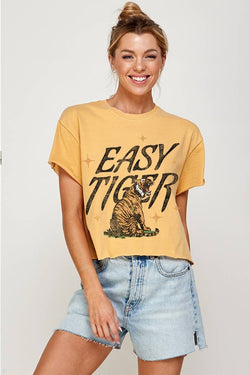"Easy Tiger" Vintage Graphic Tee