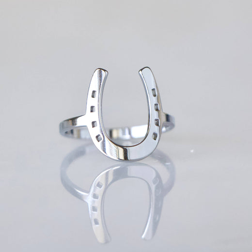 Lucky Horseshoe Ring