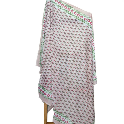 Block Printed Cotton Sarong