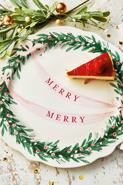 Christmas Very Merry Round Platter