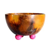 Resin Footed Serving Bowl by Laura Park