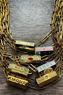 Warhol Paperclip Necklaces