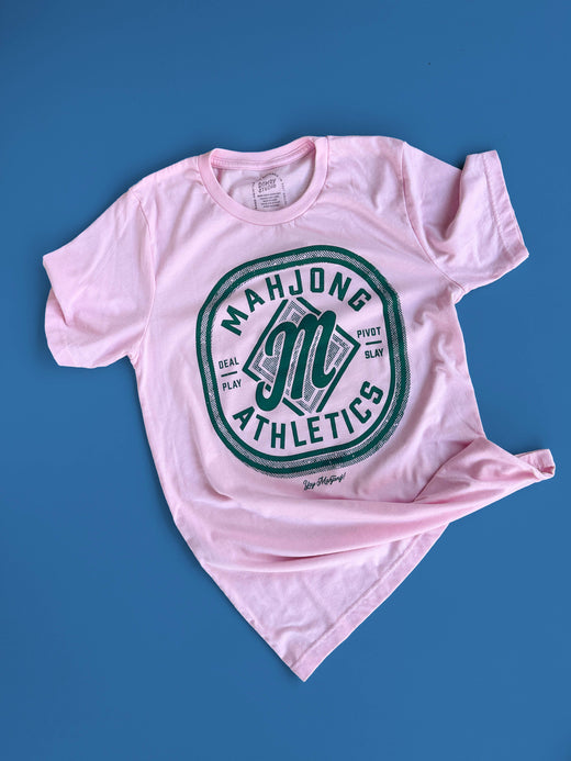 Mahjong Varsity Tee