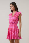 Mirany Ikat Mini Dress