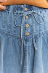 Adjustable Denim Skirt