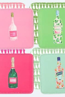 Cocktails Coasters Set of 4