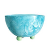 Resin Footed Serving Bowl by Laura Park