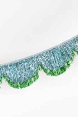 Tinsel Scallop Garland