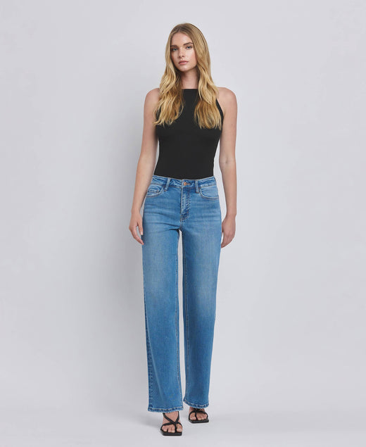 Refinery HR Wide Leg Jeans