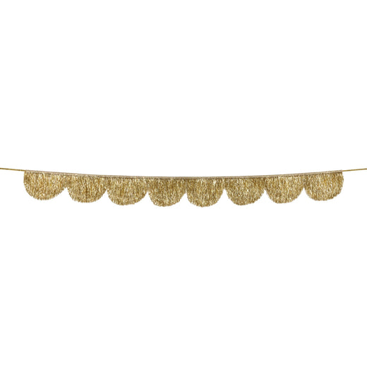 Tinsel Scallop Garland