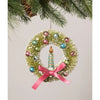 Bethany Lowe Bright Candle Wreath Ornament